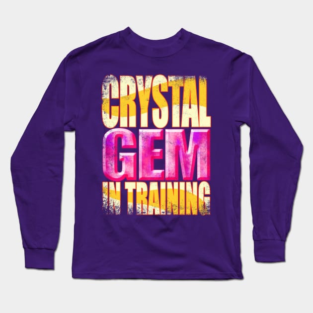 Crystal Gem in Training Long Sleeve T-Shirt by stateements